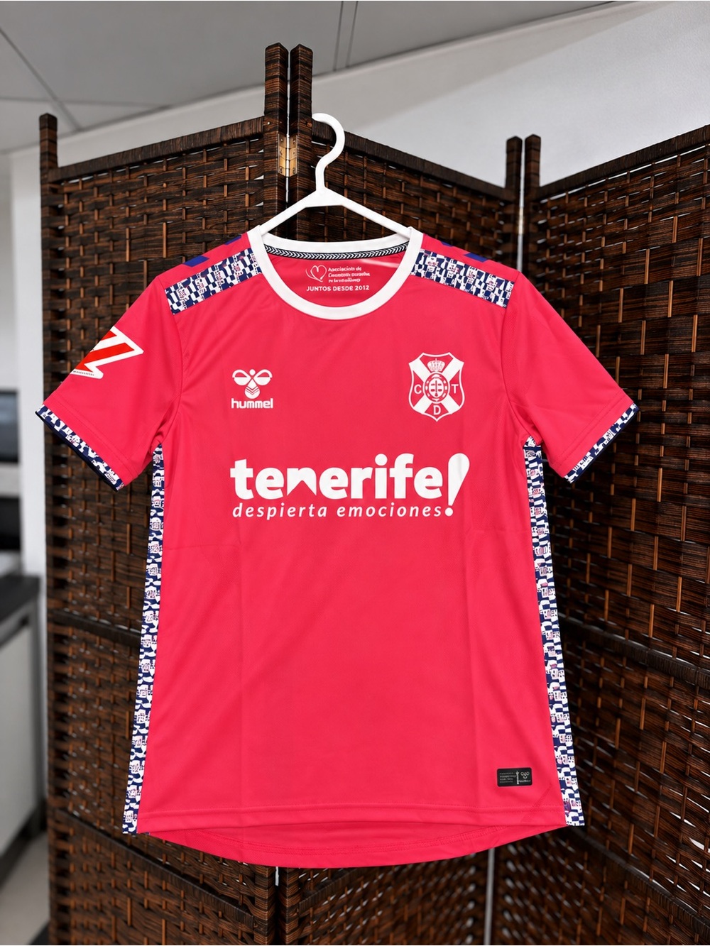 Tenerife Pink-Red Soccer Jersey